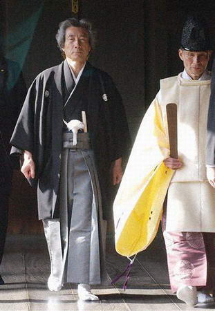 日本宗教团体要求小泉停止参拜靖国神社