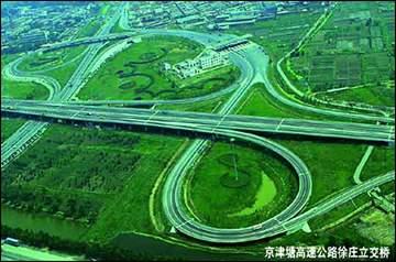 京津塘高速公路验收后正式通车