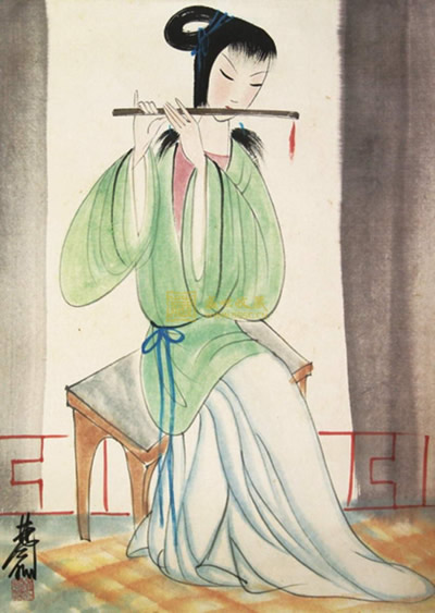 1991年8月12日 画家林凤眠在香港逝世
