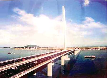 2003年8月28日 深港西部通道工程正式开工