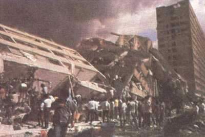 墨西哥发生大地震数千人丧生