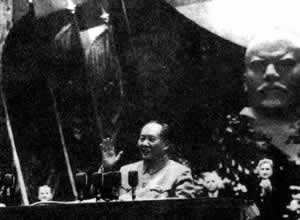 毛主席率领中国代表团访问苏联