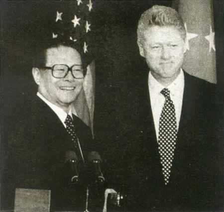 1997年10月26日 江泽民主席访问美国