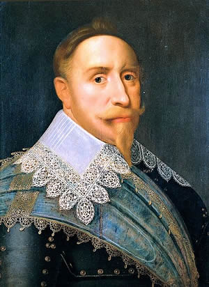 瑞典国王北方雄狮古斯塔夫二世·阿道夫逝世