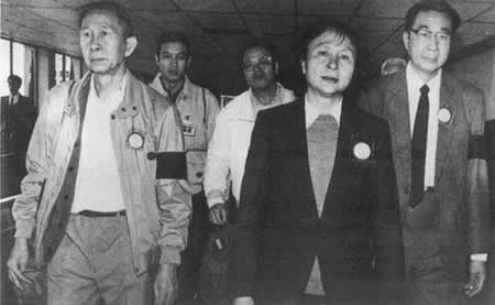1988年11月21日 第一位内地公民赴台湾奔丧