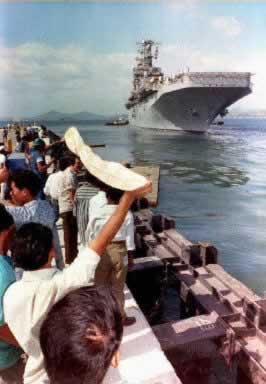 美军撤出菲律宾苏比克基地