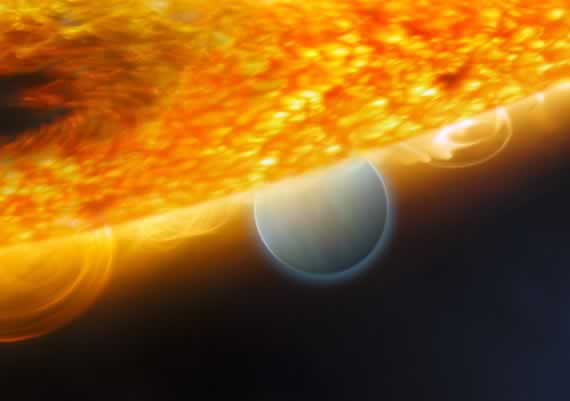 2008年12月10日 美国NASA哈勃望远镜发现太阳系外行星大气层含二氧化碳