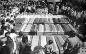 1997年12月22日 墨西哥发生屠杀案　46人死亡
