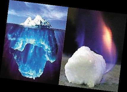 2011年1月8日 南海发现大面积“可燃冰”储量约194亿立方米