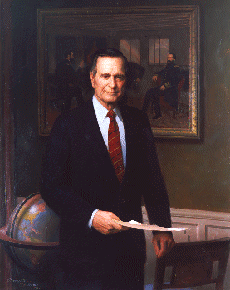 美国第41任总统布什就职（1989-1993）