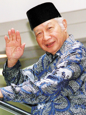 2008年1月27日 印尼前总统苏哈托27日去世，终年86岁