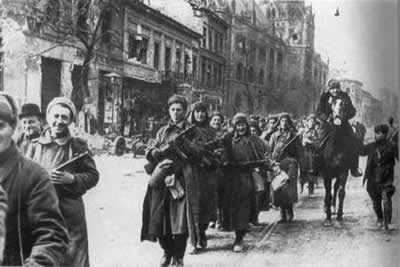 苏军解放布达佩斯