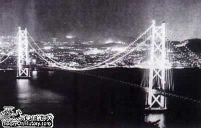 1998年4月5日 世界最长的吊桥——日本明石海峡大桥正式通车