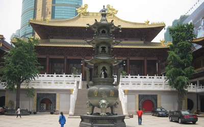 上海静安古寺恢复原貌
