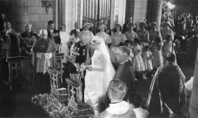 摩纳哥王子与女影星格雷斯·凯丽结婚