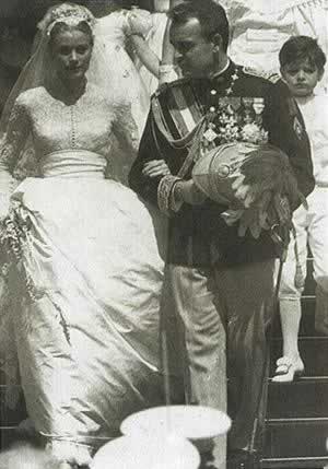摩纳哥王子与女影星格雷斯·凯丽结婚