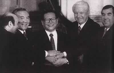 1996年4月26日 中俄建立战略协作伙伴关系