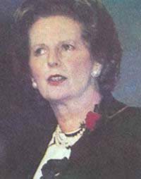 撒切尔夫人成为第一个英国女首相