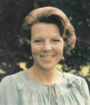 1980年4月30日 荷兰女王贝娅特丽克丝登基