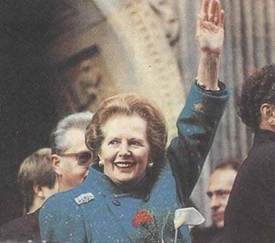 1983年6月9日 撒切尔夫人在英国大选中获胜