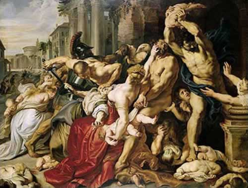 巴洛克画派早期的代表人物鲁本斯出生