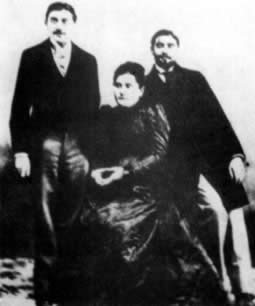 法国画家普鲁斯特诞辰