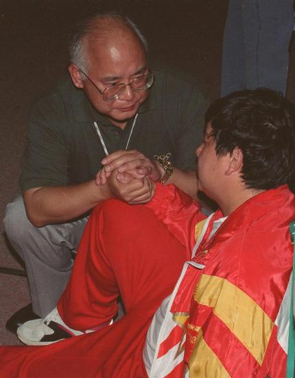 1996年7月20日 王义夫亚特兰大奥运会带病酬壮志