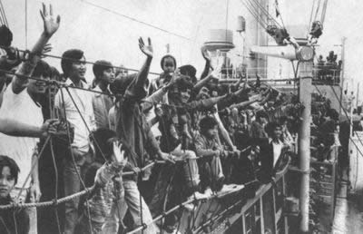 西德营救船拯救越南难民